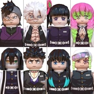 2025 Hot Toys WM6116 WM6138 Demon Slayer Blade Building Blocks Mini Action Figure Accessories Hallow