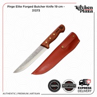 PiRGE Elite Forged Butcher Knife 19cm – Premium Turkish Stainless Steel Kitchen Meat Prep Knife with