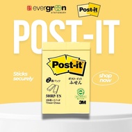 [SG] 3m Post-It 500RP-YN 75x25mm 2/Pkt [Evergreen Stationary]