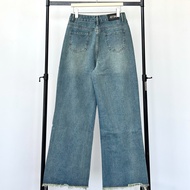 Atipashop - KAIA JEANS กางเกงยีนส์ขายาว ทรงกระบอกกลาง