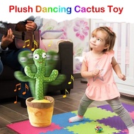 【READY STOCK】Cactus Toy Plush Talk Kaktus Bercakap Dancing Cactus Toys Song cactus dance