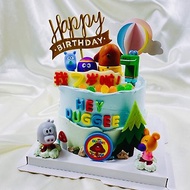 阿奇幼幼童樂會 生日蛋糕 客製蛋糕 滿周歲 6 8吋 限台南面交