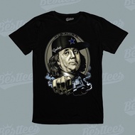 Mens/Men/Mens Benjamin Franklin Money Rule Us Dollar T-Shirt