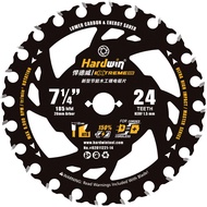 HARDWIN Circular Saw Blade 7 1/ 4 Inch 185MM - Energy-Saving Wood Cutting Saw 185X1.5/1.0X24TX200