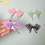 TOBE1 Doll Clothes, 10~15cm Cotton Stuffed Doll Checkered Cloak, Kawaii Macaron Outfit Checkered 15c