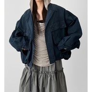 halo Selection 2 Korea FARMERS MARKET Short Overalls Shirt Jacket Men Women Unisex 2 Colors