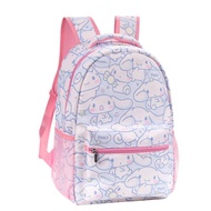 Sanrios Anime My Melody Kuromi Cinnamoroll Student School Bag Backpack  Book Bag For Children