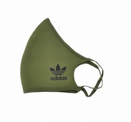 Adidas mask reusable 口罩 可重用 軍綠色