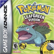 NEW POKEMON LEAFGREEN VERSION GAMEBOY ADVANCE CARTRIDGE GAME CARD FOR GBA/GBA SP/GBM/NDSL/DSL (ENGLI