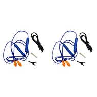 2X Ear Plugs Bluetooth Earphone for Work Noise Suppression Hearing ProtectionConstruction Sites Nois