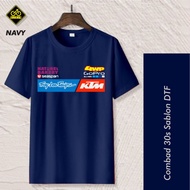 GOPRO / Racing T-shirts DTF-TRO NAVY T-shirts/ TLD T-shirts KTM Racing T-shirts/ Yako Store/ T-shirt