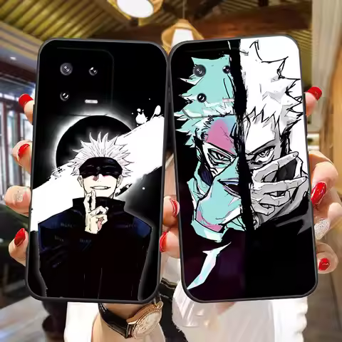 Jujutsus Kaisens Gojo Sukuna Cover Phone Case For Xiaomi 15 15T 14 14T 13 11 POCO F8 F7 F6 F5 X8 X7 