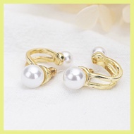 ⚖ ✸ ◈ 925 Silver Pearl Earring Korean Elegant Simple Earrings for Women Girl hikaw Fashion Accessor