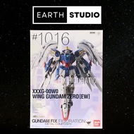 Metal Build 1/100 Gffmc : Wing Gundam Zero Ew 1016 With Brown Box Hair Accessories