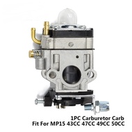 Heavy Duty Carburetor Fit For 1E40-5 MP15 43CC 47CC 49CC 50CC Chainsaw Carburetor Gasoline Aftermark