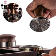 Coffee Tamper, 51/53/58MM Durable Pressure Hammer, Portable Wooden Handle Stainless Steel Base DIY C
