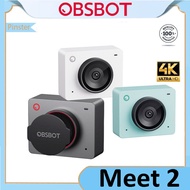 OBSBOT Meet 2 AIPowered 4K Webcam with Auto Framing Auto Focus and Omnidirectional Microphones