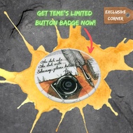 Button Badge/Book Badge by Teme Abdullah