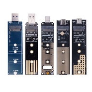 M.2 to USB 3.0 TYPE C Riser Board Converter Adapter NGFF B+M Key 6Gbps M.2 NVME M Key 10Gbps Card fo