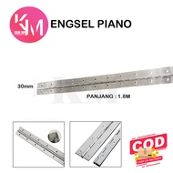 Engsel Piano 1.8 Meter / Engsel Lemari besi dapur / Engsel Lemari Per 1.8M