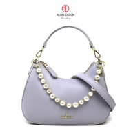 ALAIN DELON Ladies Pearl Chain Shoulder Bag AHB0622PN3MA4