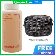 Innisfree Black Tea Youth Enhancing Skin + Pouch Bag