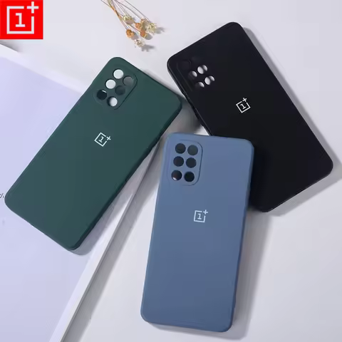 Soft TPU Mobile Phone Case For Oneplus 8 1+ 8T 360 Full Protective Liquid Silicone Cover One Plus 8T