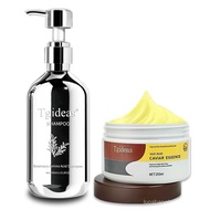 Rosemary Caviar Shampoo & Conditioner Set - Natural Botanical Formula for Curly & Color Treated Hair