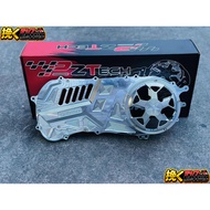 Pz Tech CNC Crankcase Cover Nmax v2 / Aerox v2 SLOTTED