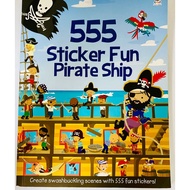 Prelove sticker book: 555 Sticker Fun: Pirate Ship (1 page used)