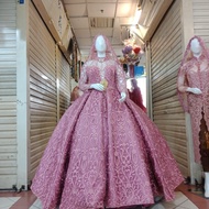 Baju Pengantin Wedding Dress Muslimah Jawa India BIG SALE gaun