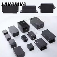 LAKAMKA Electric Supplies, Black ABS Plastic DIY Housing Instrument Electronic Project Box,  Three L