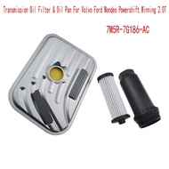 1Set Automatic Transmission Oil Filter & Oil Pan for Mondeo Powershift Winning 2.0T 7M5R-7G186-ACNew