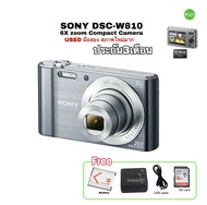 Sony DSC-W810 กล้องคอมแพค Compact Camera 6X Optical Zoom 20.1MP HD movie เมนูไทย มือสอง Used สภาพสวย มีประกัน