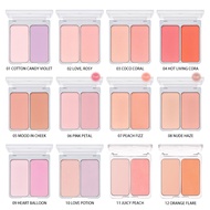 |2aN|2025 Pocket Cotton Mist Blush Stick Two-Color Brush Irene Endorsement|Korea Daigou Korea