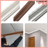 [SUNAGE]Waist Line Skirting Line 3D Wall Stickers 3D Foam Edge Border Waterproof Sticker