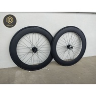 70MM FIXIE Deep Section Wheelset | Fixed Gear Track Bicycle Aero Wheels