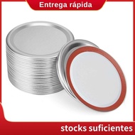 24 PCS  Jar Lids, Regular Mouth Canning Lids Reusable Split-Type Leak Proof Canning Lids with Silico