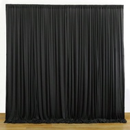 Background Curtains, Suitable For Parties 5 X 7/8/10 Feet (Approximately 150 X 213/243/304 Cm) Wrink