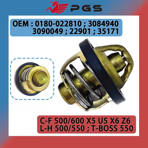 Thermostat Fit For CFmoto 500 CF188 600 625 0180-022810 Linhai 500 22901 35171 1BE-12411-00 CF196 Go