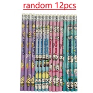 ### NEW 4-12pcs Cute Chiikawa Pencil HB Lead for Students 2B Non Toxic Pencil Student Back-To-School