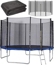 Trampoline Replacement Accessories Enclosure Safety Net Safety Enclosure Net UV Resistant Trampoline Netting Replacement Accessories
