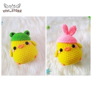 [E-PDF] Crochet Amigurumi Pattern | Baby Chick 2 in 1