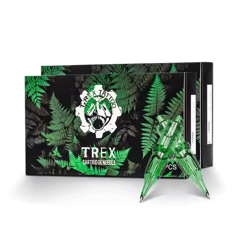 T-REX Tattoo Cartridge Needles 20pcs 14RL 3RL 13RM 5RM Disposable Sterilized Safety Tattoo Needle fo