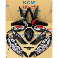 ORIGINAL COVER SET WMOTO ES250i CUSTOM DRAGON/BATMAN/HAYABUSA