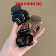 Plastic octopus crab claw hair clips in many sizes, Crab Claws with 3 Teeth, 5 Teeth transparent/rou