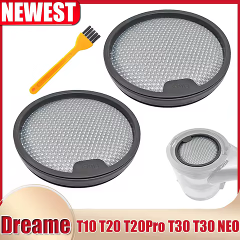 For Dreame T10 T20 T30 Xiaomi G9 G10 Vacuum Cleaner Durable and Washable HEPA Pre-Filter Replacement