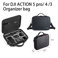 For DJI Action 5 Pro Organizer Bag DJI Action 5 Pro/4/3 Action Camera All-in-One Bag, DJI Action4/3 