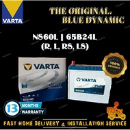 VARTA NS60L - 65B24L (L/R/LS/RS) Blue Dynamic - Almera, Vios, Altis, Civic, Camry, Accord