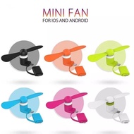 OTG MINI FAN MICRO USB ANDROID LIGHTNING APPLE IPAD IPHONE 2 IN 1